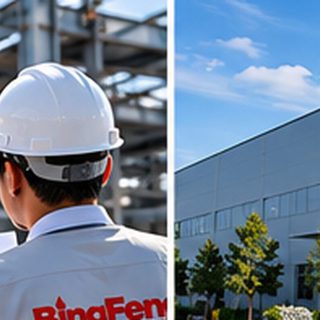 Kỹ sư BingFeng chỉ đạo tại công trường